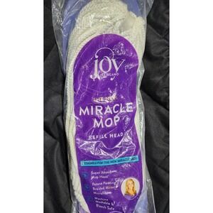 Joy Mangano‎ Miracle Mop Refill Replacement Head  NIP